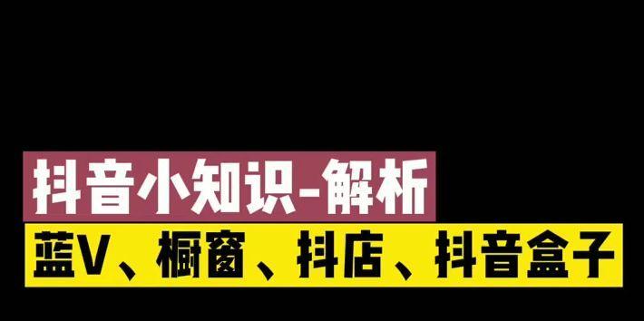 抖音小店与抖音门店的区别（探讨抖音电商模式的多样性及商家选择的考量）