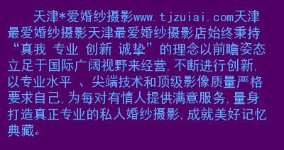 婚纱摄影网站SEO优化攻略（如何让婚纱摄影网站在搜索引擎排名更靠前）